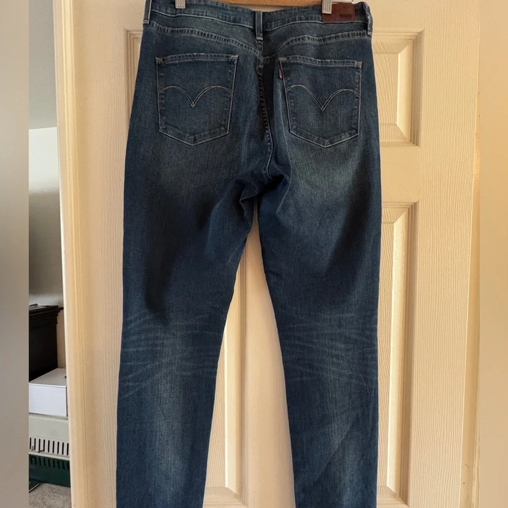 Levi's Medium Blue High Rise Skinny Jeans Size 30 - Picture 2 of 8